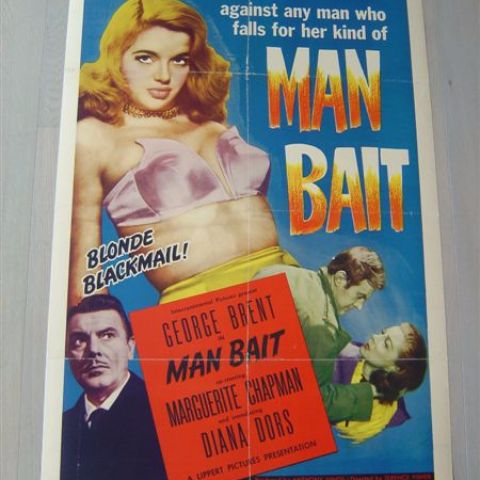 'Man Bait' (George Brent) U.S. one-sheet
